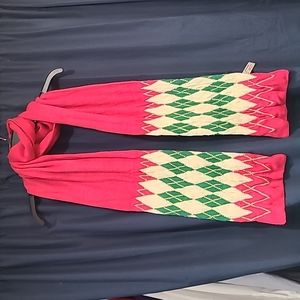 Pink Preppy Scarf